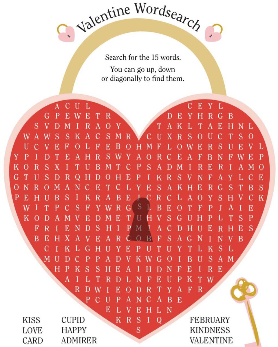 Создайте романтический вечер с бесплатными шаблонами игр для Дня всех влюбленных