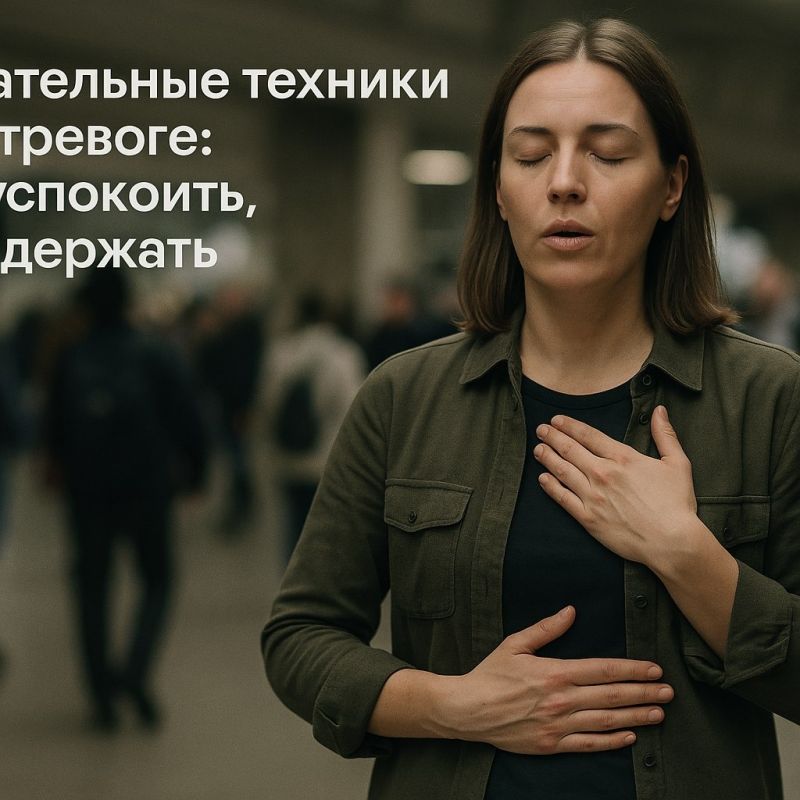 Дыхательные техники: как справиться с тревогой без обходных путей