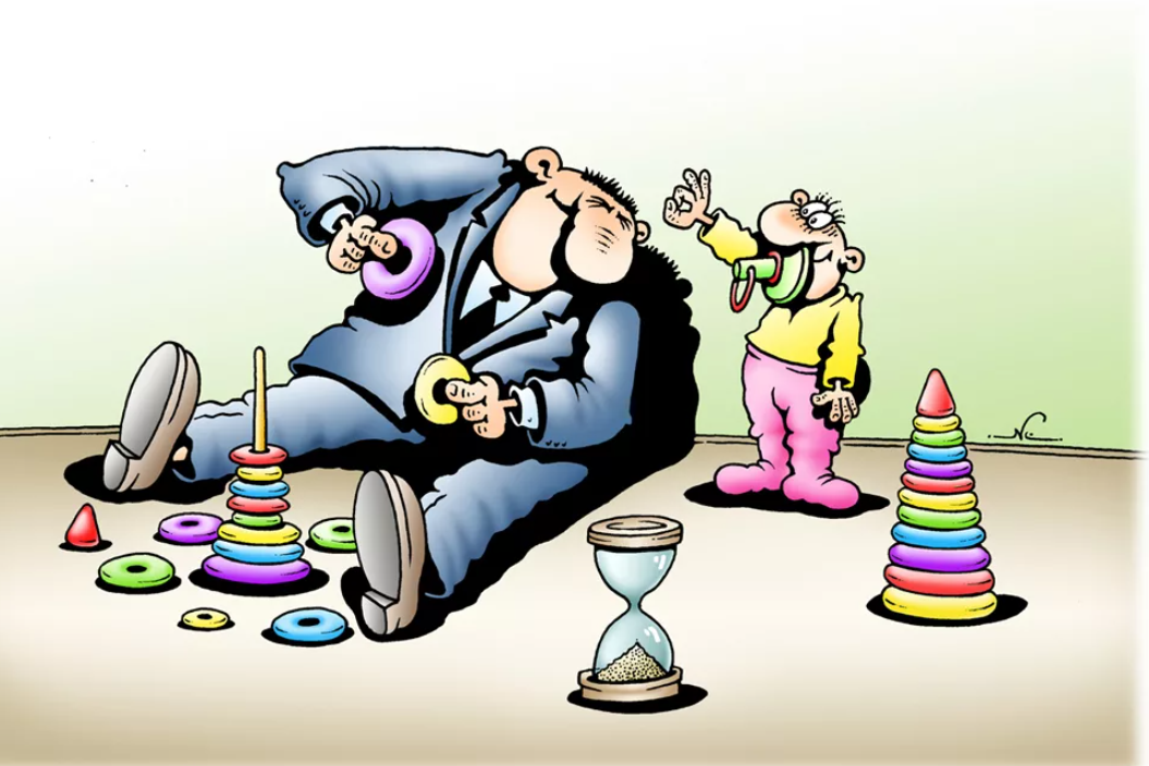 Почему взрослые мужчины ведут себя как дети?