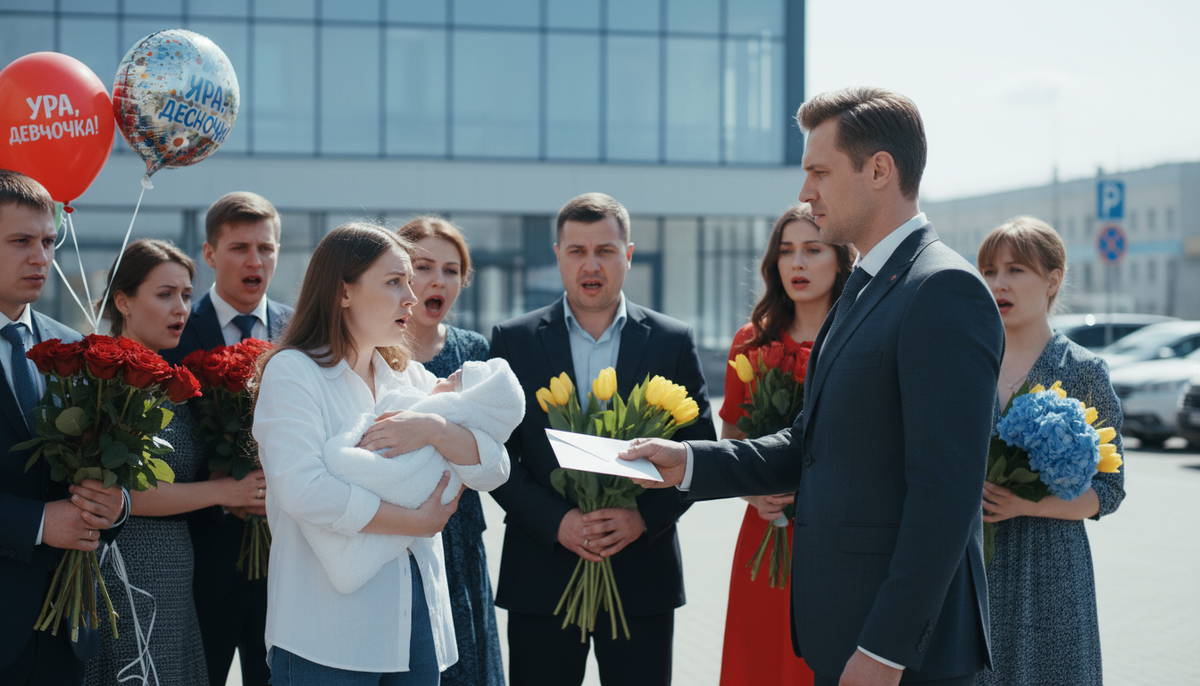 Невероятные revelations на выписке: конверт с тестом ДНК вместо цветов