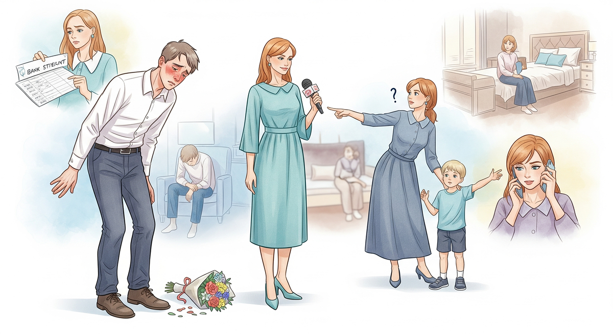 Жена раскрывает секрет мужа и мстит с блеском