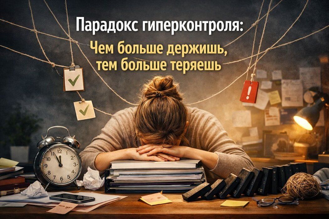 Когда контроль мешает жизни: парадокс гиперконтроля