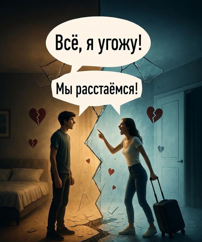 Как угрозы расставания подрывают доверие в отношениях